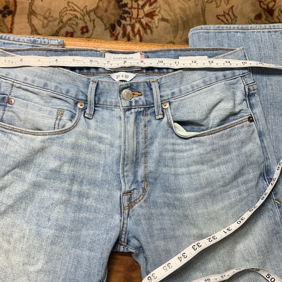 Vintage Lucky Brand 121 Heritage Slim 30W/30L Made in America - Picture 6 of 9